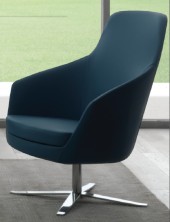 Nora Chair On 4 Star Base. Any Fabric